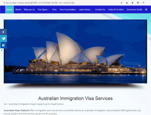 Tablet Screenshot of immigrate-to-australia.com